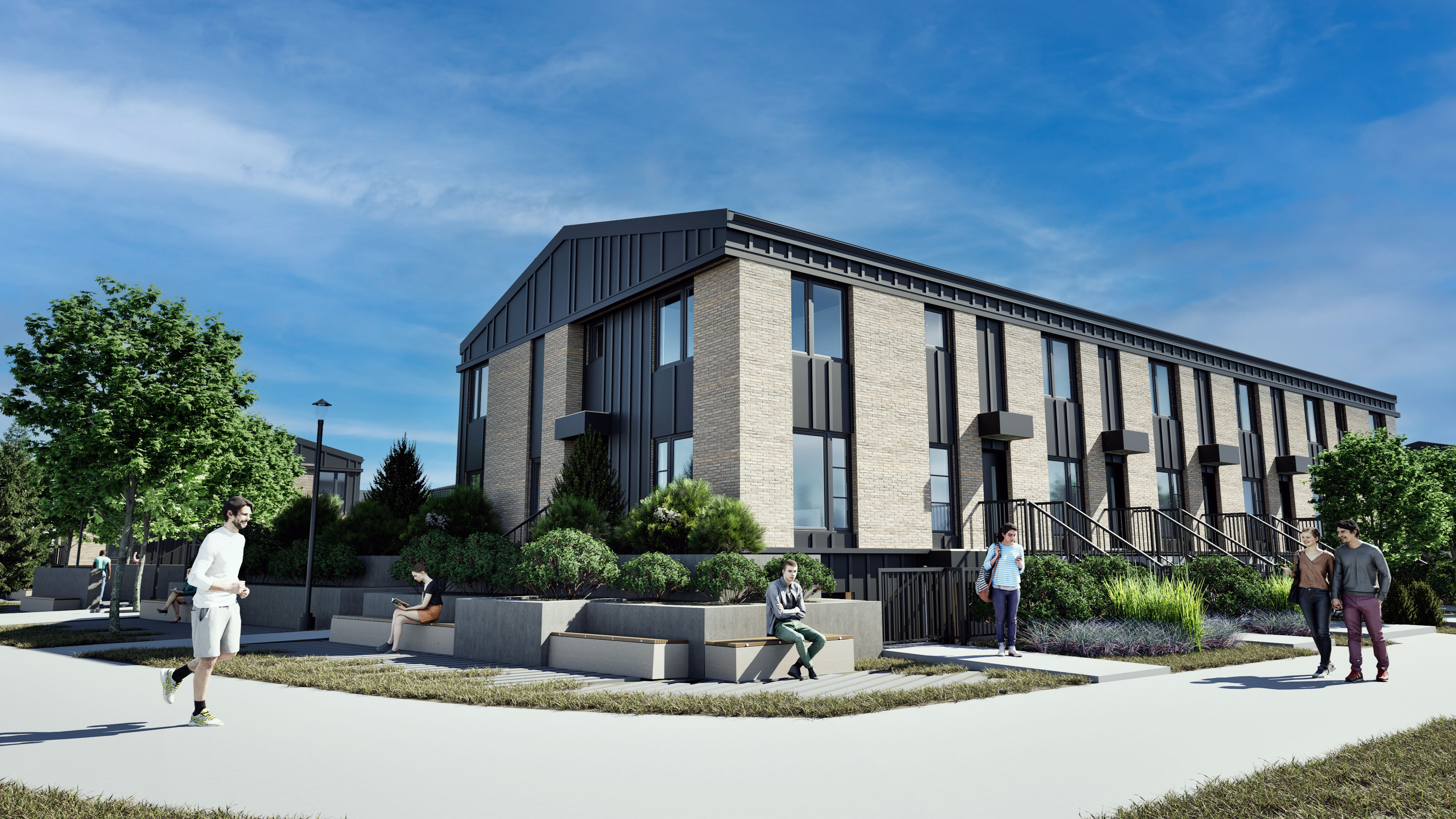 ZEN Belmont exterior rendering