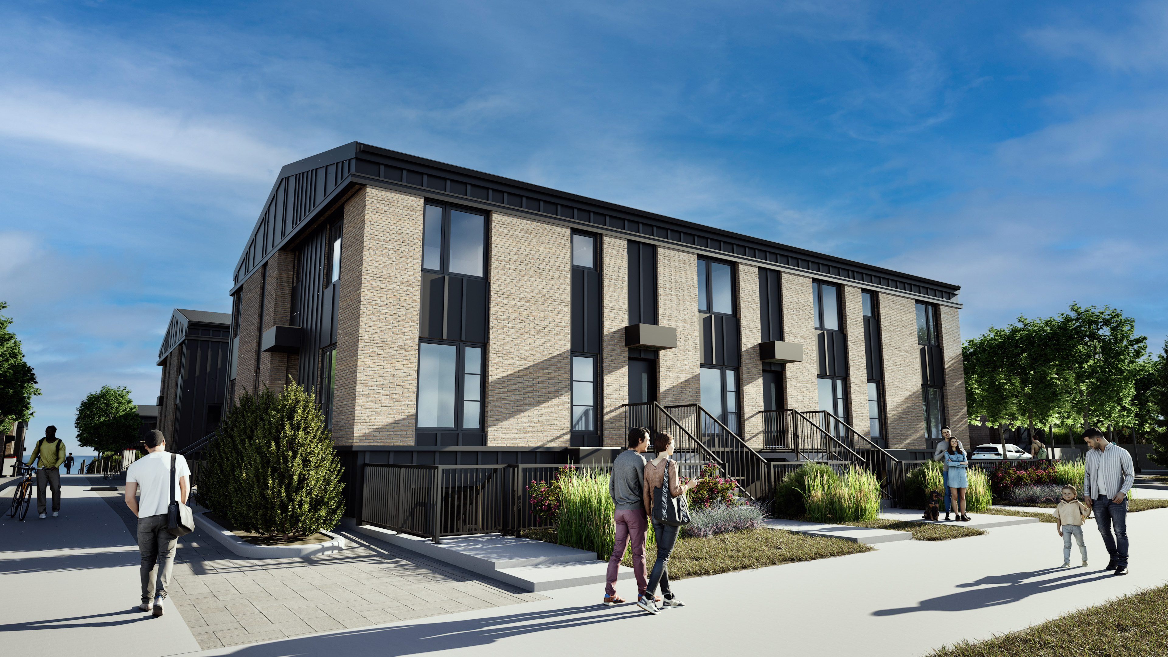 ZEN Belmont exterior rendering